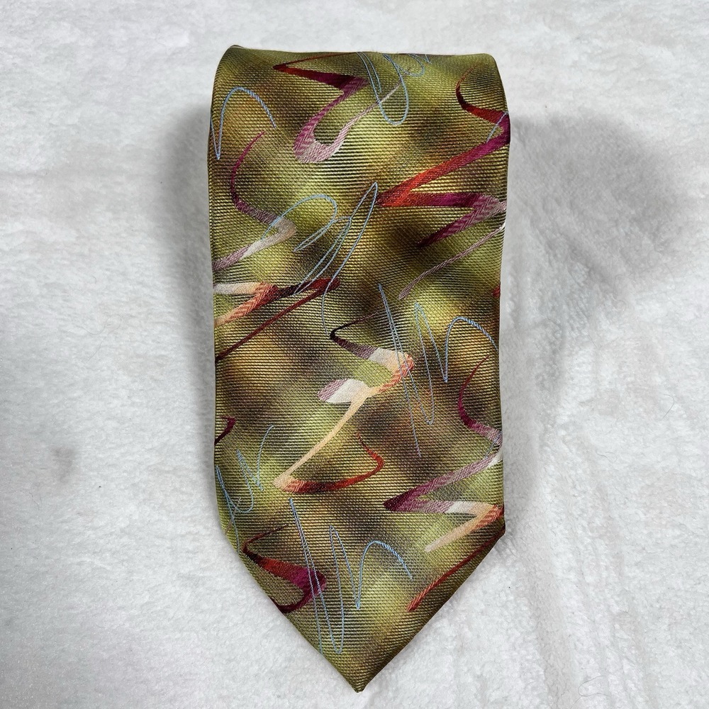 Jerry Garcia Limited Edition Tie Collection 39 Wetlands II Silk Vintage Aniverse